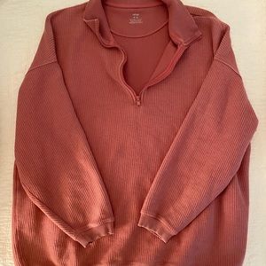 Aerie quarter zip pullover